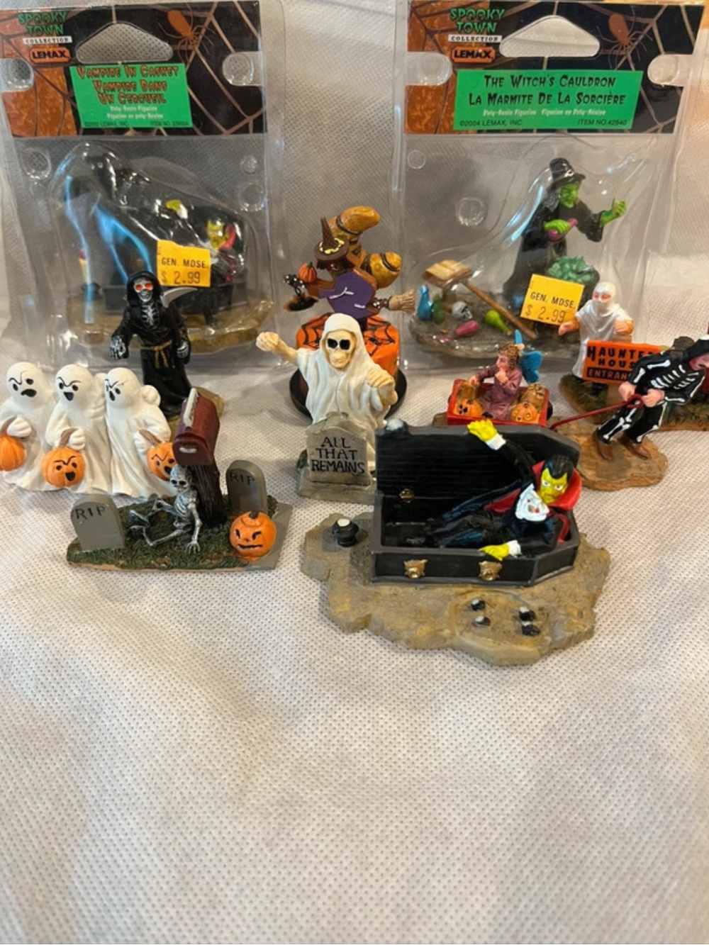 Lemax Halloween Mini Figurine Lot